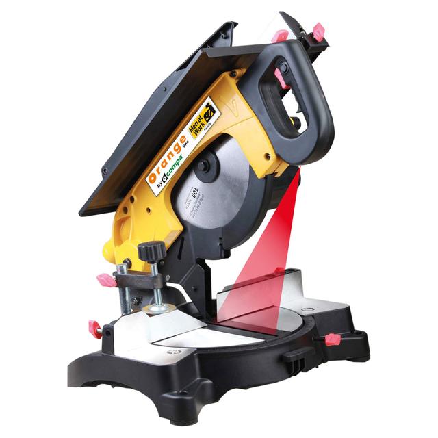 TRONCATRICE COMPA 1600 W ORANGE 250 CON PIANO TAGLIO 45° 130x78 90° 130x52 mm LAMA 250 mm | Tecnomat TRONCATRICE COMPA 1600 W ORANGE 250 CON PIANO TAGLIO 45° 130x78 90° 130x52 mm LAMA 250 mm - 2 | Tecnomat