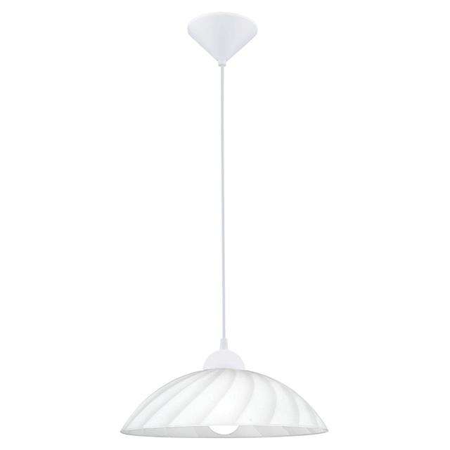 SOSPENSIONE VETRO 1xE27 FINO A 60W POLICARBONATO E VETRO Ø 350x1100 mm | Tecnomat SOSPENSIONE VETRO 1xE27 FINO A 60W POLICARBONATO E VETRO Ø 350x1100 mm - 2 | Tecnomat