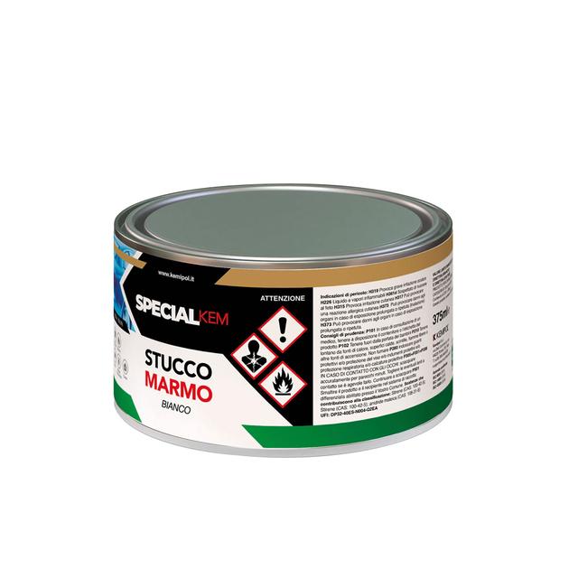 STUCCO PER MARMO/CERAMICA 375 ml POLIESTERE BICOMPONENTE BIANCO | Tecnomat STUCCO PER MARMO/CERAMICA 375 ml POLIESTERE BICOMPONENTE BIANCO | Tecnomat