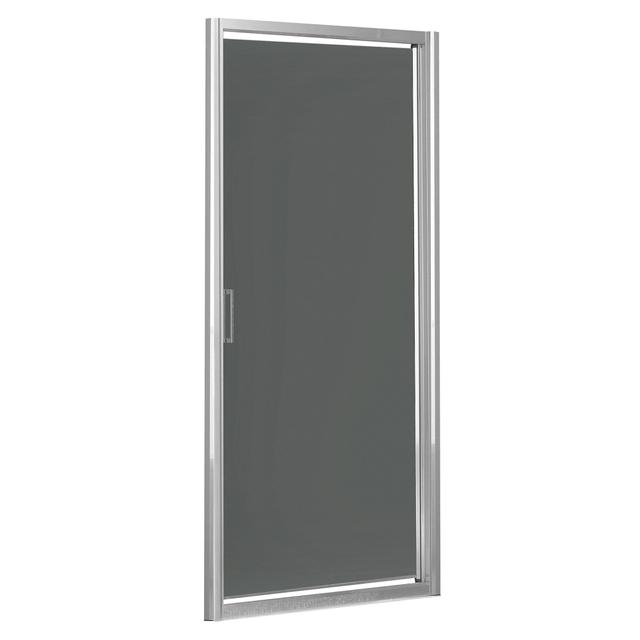 PORTA DOCCIA VITA BATTENTE 67-72 195 cm VETRO TEMPERATO FUME' 6 mm PROFILI ARGENTO LUCIDO | Tecnomat PORTA DOCCIA VITA BATTENTE 67-72 195 cm VETRO TEMPERATO FUME' 6 mm PROFILI ARGENTO LUCIDO - 2 | Tecnomat