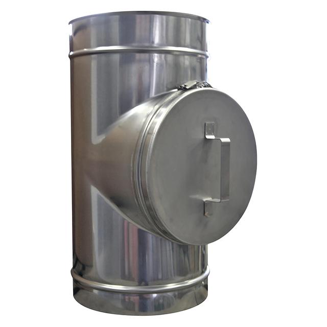 ISPEZIONE CAMINI WIERER CON TAPPO ALTE TEMPERATURE Ø 18 cm IN ACCIAIO AISI 316 | Tecnomat ISPEZIONE CAMINI WIERER CON TAPPO ALTE TEMPERATURE Ø 18 cm IN ACCIAIO AISI 316 - 2 | Tecnomat