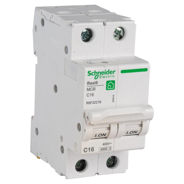 INTERRUTTORE MAGNETOTERMICO SCHNEIDER 2P 16A4,5kA CURVA C 2 MODULI | Tecnomat INTERRUTTORE MAGNETOTERMICO SCHNEIDER 2P 16A4,5kA CURVA C 2 MODULI - 2 | Tecnomat
