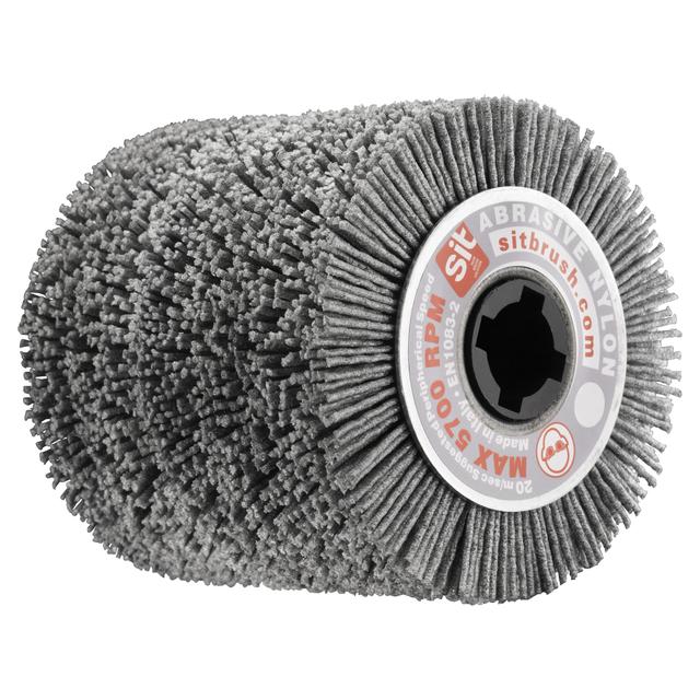 SPAZZOLA A RULLO SIT PER SPAZZOLATRICI E SATINATRICI Ø100x70 mm GRANA 80 | Tecnomat SPAZZOLA A RULLO SIT PER SPAZZOLATRICI E SATINATRICI Ø100x70 mm GRANA 80 - 2 | Tecnomat