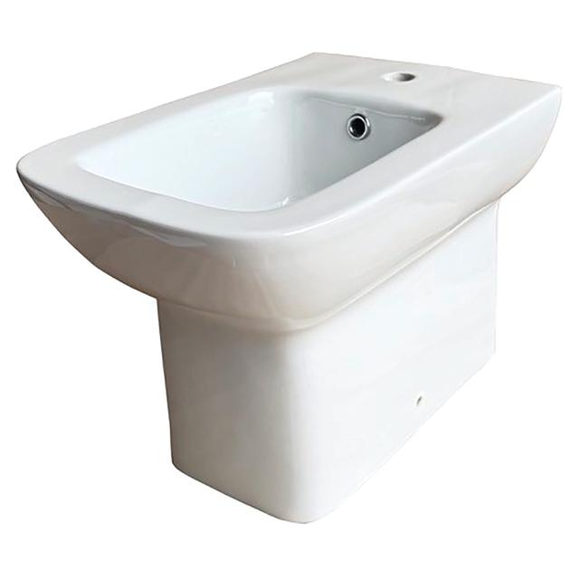 BIDET SERIE QUBE FILO MURO A TERRA IN CERAMICA BIANCA | Tecnomat BIDET SERIE QUBE FILO MURO A TERRA IN CERAMICA BIANCA | Tecnomat