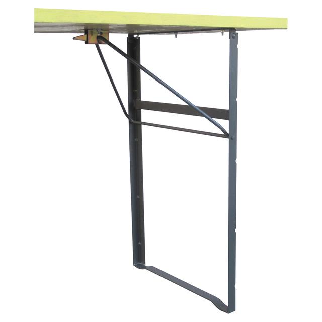 KIT GAMBE PIEGHEVOLI PER TAVOLO H 75x45 cm VERNICIATO GRIGIO GRAFITE | Tecnomat KIT GAMBE PIEGHEVOLI PER TAVOLO H 75x45 cm VERNICIATO GRIGIO GRAFITE | Tecnomat