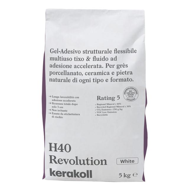 H40 REVOLUTION BIANCO 5 kg KERAKOLL | Tecnomat H40 REVOLUTION BIANCO 5 kg KERAKOLL | Tecnomat