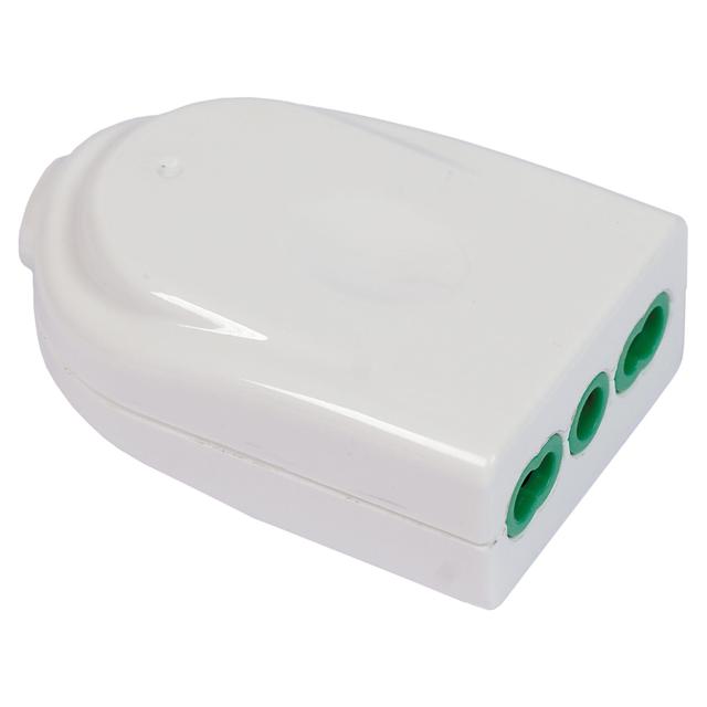 PRESA VOLANTE FANTON DRITTA 2P+T 10/16A 250V COLORE BIANCO | Tecnomat PRESA VOLANTE FANTON DRITTA 2P+T 10/16A 250V COLORE BIANCO - 2 | Tecnomat