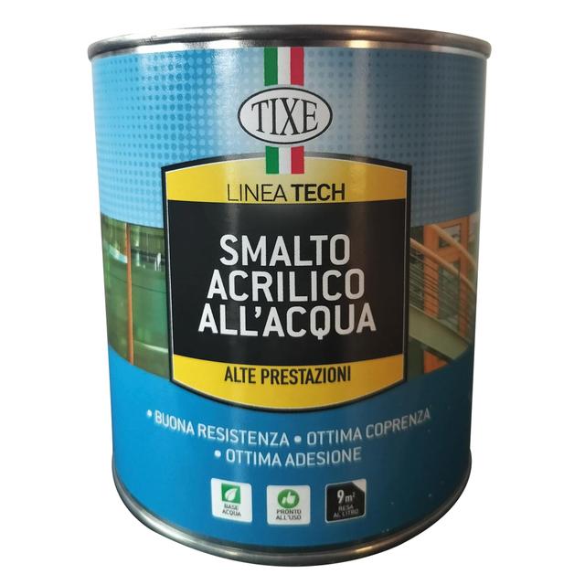 SMALTO ACQUA OPACO UNICOLOR BIANCO 0,75 l TUTTI I SUPPORTI 8-10 m² CON 1 l PRONTO USO | Tecnomat SMALTO ACQUA OPACO UNICOLOR BIANCO 0,75 l TUTTI I SUPPORTI 8-10 m² CON 1 l PRONTO USO | Tecnomat