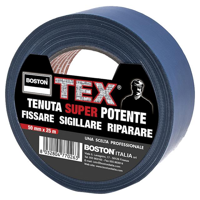 NASTRO TELATO BOSTON BLU 48 mm x 25m PROFESSIONALE UNIVERSALE PROTEGGE RIPARA E SIGILLA | Tecnomat NASTRO TELATO BOSTON BLU 48 mm x 25m PROFESSIONALE UNIVERSALE PROTEGGE RIPARA E SIGILLA | Tecnomat
