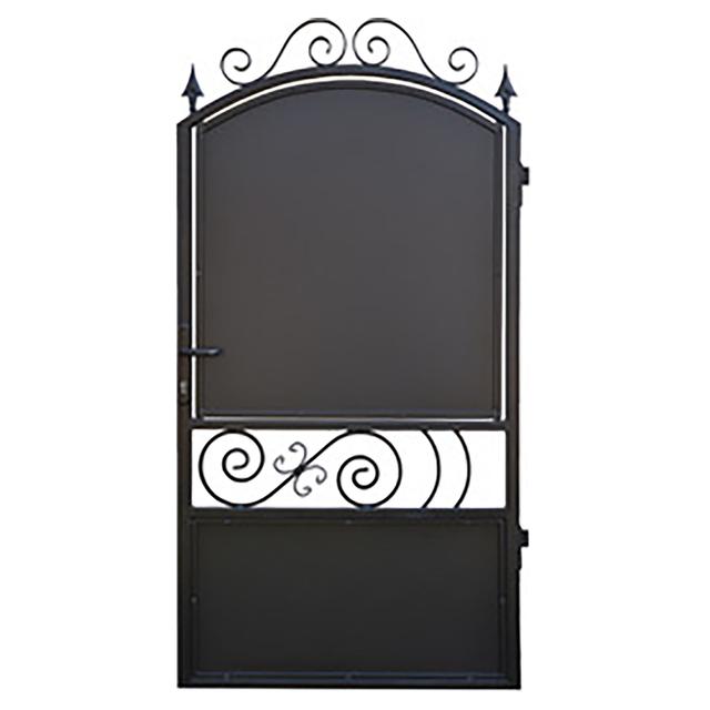 CANCELLETTO ARCANO NERO REVERSIBILE ZINCATO E VERNICIATO NERO 100x180 cm (LxH) | Tecnomat CANCELLETTO ARCANO NERO REVERSIBILE ZINCATO E VERNICIATO NERO 100x180 cm (LxH) - 2 | Tecnomat