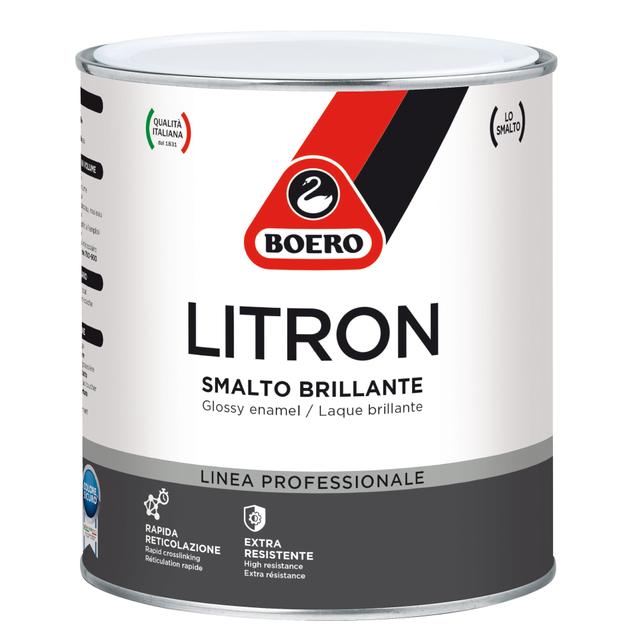 SMALTO SOLVENTE BRILLANTE BOERO 0,75 l LITRON VERDE IMPERIALE 14 - 16 m²/l PRONTO USO | Tecnomat SMALTO SOLVENTE BRILLANTE BOERO 0,75 l LITRON VERDE IMPERIALE 14 - 16 m²/l PRONTO USO - 2 | Tecnomat