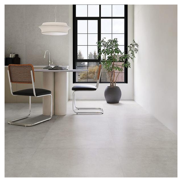 PAVIMENTO INTERNO BETON 2.0 WHITE 30x60x0,85 cm (PEI 3/5) R10 RETT GRES PORCELLANATO | Tecnomat PAVIMENTO INTERNO BETON 2.0 WHITE 30x60x0,85 cm (PEI 3/5) R10 RETT GRES PORCELLANATO - 2 | Tecnomat