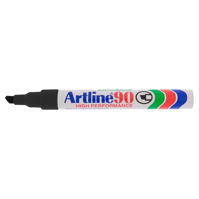 MARCATORE INDELEBILE ARTLINE 90 NERO PUNTA SCALPELLO 2-5 mm ASCIUGA VELOCE RICARICABILE | Tecnomat MARCATORE INDELEBILE ARTLINE 90 NERO PUNTA SCALPELLO 2-5 mm ASCIUGA VELOCE RICARICABILE | Tecnomat
