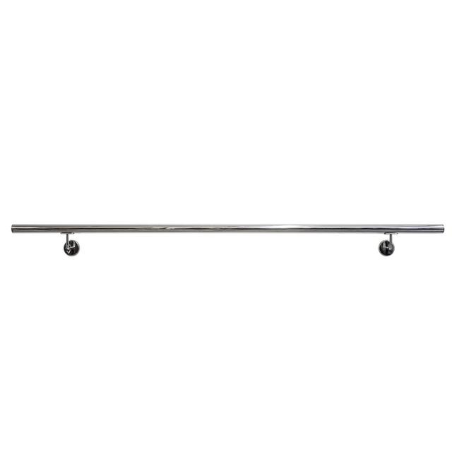 KIT CORRIMANO A MURO INOX AISI 316 Ø 42,4x2000 mm LUCIDO | Tecnomat KIT CORRIMANO A MURO INOX AISI 316 Ø 42,4x2000 mm LUCIDO | Tecnomat