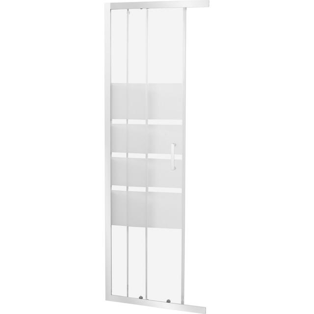 LATO PER ANGOLO PERLOZ 70 ALTEZZA 190 cm VETRO TEMPERATO SERIGRAFATO 6 mm PROFILI CROMATI | Tecnomat LATO PER ANGOLO PERLOZ 70 ALTEZZA 190 cm VETRO TEMPERATO SERIGRAFATO 6 mm PROFILI CROMATI | Tecnomat