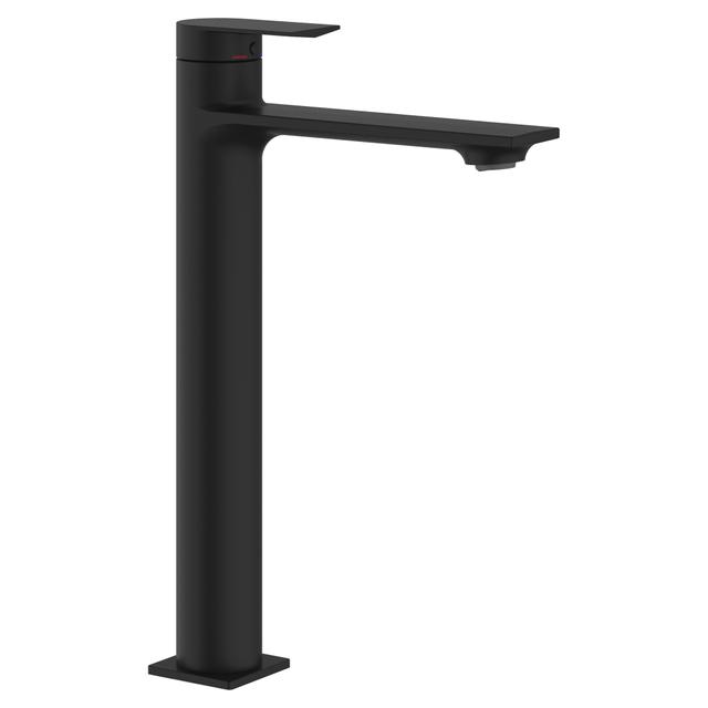 MISCELATORE LAVABO ALTO TEOREMA LENNON NERO CARTUCCIA Ø 35 mm | Tecnomat MISCELATORE LAVABO ALTO TEOREMA LENNON NERO CARTUCCIA Ø 35 mm - 2 | Tecnomat