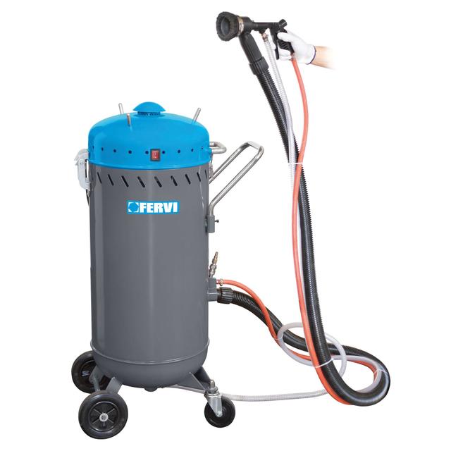 SABBIATRICE PER ESTERNO 1200W FERVI 0462 8bar CONSUMO ARIA 420 l/min CON ASPIRATORE PESO 30 kg | Tecnomat SABBIATRICE PER ESTERNO 1200W FERVI 0462 8bar CONSUMO ARIA 420 l/min CON ASPIRATORE PESO 30 kg - 2 | Tecnomat