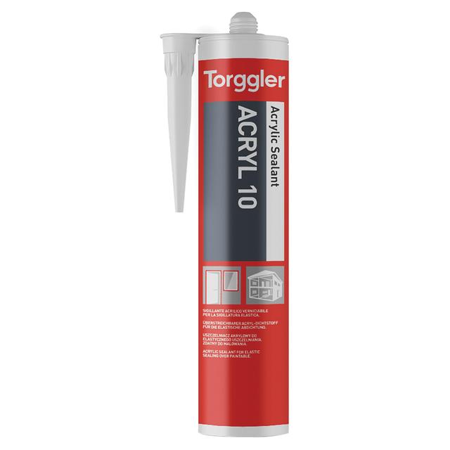 SIGILLANTE ACRILICO TORGGLER PER GIUNTI 310 ml GRIGIO VERNICIABILE | Tecnomat SIGILLANTE ACRILICO TORGGLER PER GIUNTI 310 ml GRIGIO VERNICIABILE | Tecnomat