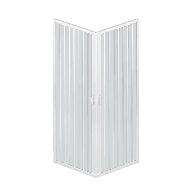 BOX DOCCIA LUNA SOFFIETTO 80-90 H185 cm APERTURA ANGOLARE IN PVC PROFILO BIANCO | Tecnomat BOX DOCCIA LUNA SOFFIETTO 80-90 H185 cm APERTURA ANGOLARE IN PVC PROFILO BIANCO | Tecnomat