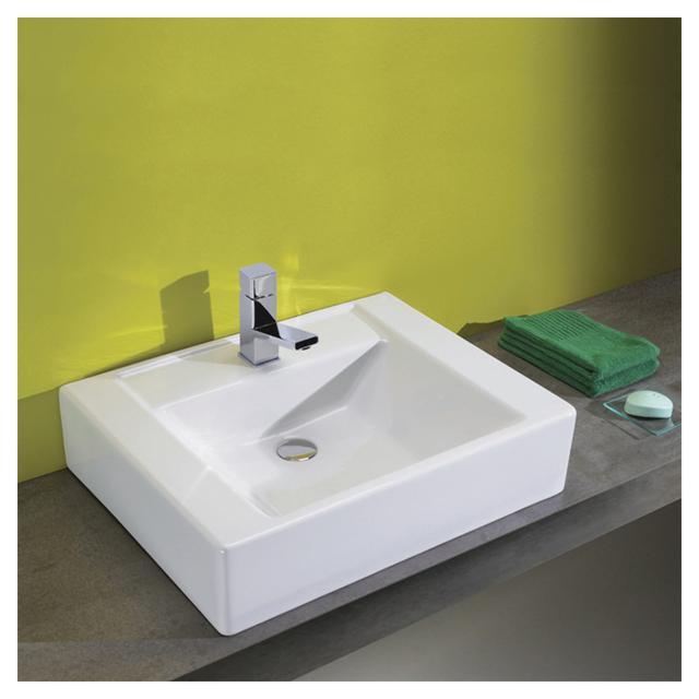 LAVABO APPOGGIO SANITANA CASUAL CERAMICA BIANCA RETTANGOLARE 60x14,5x47,5 cm (LxHxP) | Tecnomat LAVABO APPOGGIO SANITANA CASUAL CERAMICA BIANCA RETTANGOLARE 60x14,5x47,5 cm (LxHxP) | Tecnomat