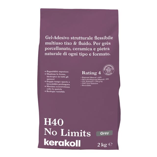 H40 NO LIMITS GRIGIO 2KG KERAKOLL | Tecnomat H40 NO LIMITS GRIGIO 2KG KERAKOLL | Tecnomat