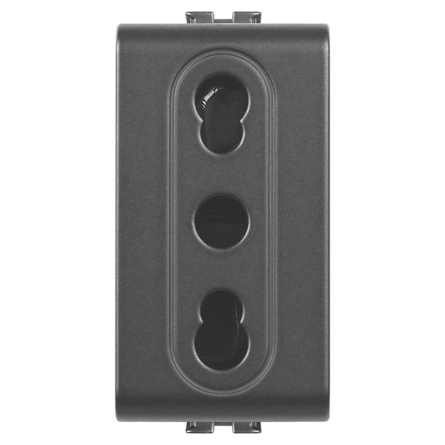 PRESA BIPASSO KALOS NERA 2P+T 10/16A | Tecnomat PRESA BIPASSO KALOS NERA 2P+T 10/16A | Tecnomat