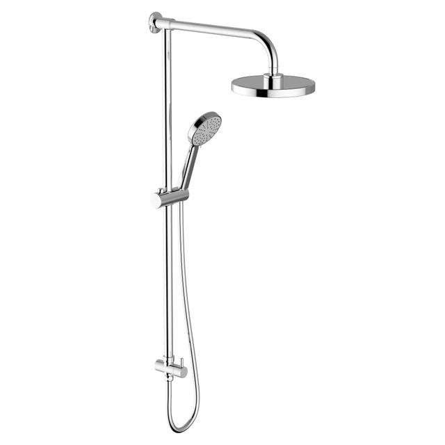 COLONNA DOCCIA TEOREMA KART 2 GETTI CROMO SOFFIONE ABS Ø 200 mm PRESA ACQUA ATTACCO ALTO | Tecnomat COLONNA DOCCIA TEOREMA KART 2 GETTI CROMO SOFFIONE ABS Ø 200 mm PRESA ACQUA ATTACCO ALTO | Tecnomat