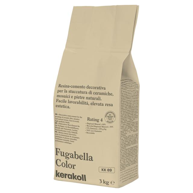 STUCCO FUGABELLA COLOR KERAKOLL KK 89 3kg FUGA 0-20 mm USO INTERNO ED ESTERNO | Tecnomat STUCCO FUGABELLA COLOR KERAKOLL KK 89 3kg FUGA 0-20 mm USO INTERNO ED ESTERNO | Tecnomat