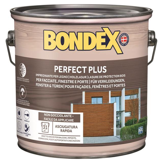 IMPREGNANTE GEL ACQUA BONDEX PERFECTPLUS 2,5 l NOCE SCURO PRONTO USO 10-15 m² CON 1 l | Tecnomat IMPREGNANTE GEL ACQUA BONDEX PERFECTPLUS 2,5 l NOCE SCURO PRONTO USO 10-15 m² CON 1 l | Tecnomat