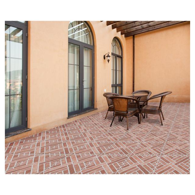 PAVIMENTO ESTERNO MATTONE 31x31x0,7 cm ROSSO PEI 5 R10 GRES PORCELLANATO | Tecnomat PAVIMENTO ESTERNO MATTONE 31x31x0,7 cm ROSSO PEI 5 R10 GRES PORCELLANATO | Tecnomat