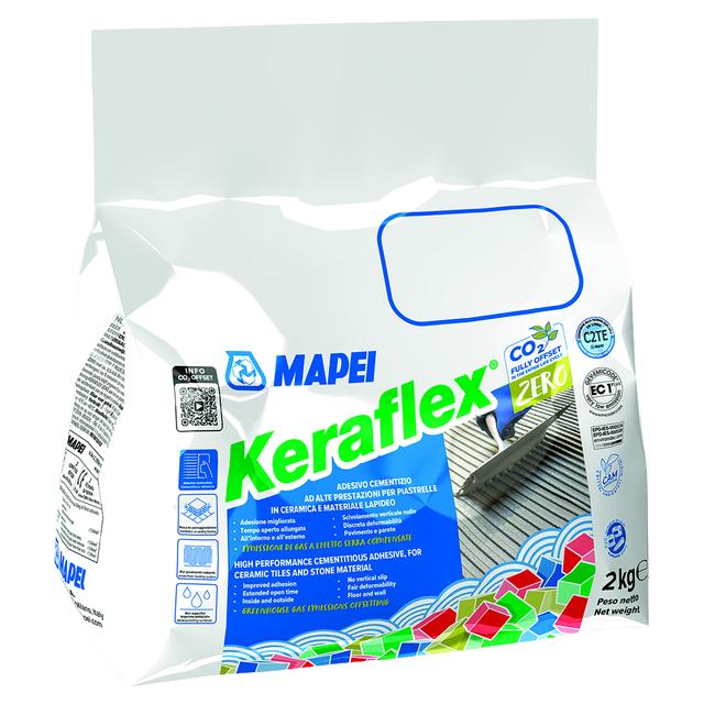 COLLA KERAFLEX ZERO PER INTERNI/ESTERNI ALU BAG 2kg BIANCA C2TE | Tecnomat COLLA KERAFLEX ZERO PER INTERNI/ESTERNI ALU BAG 2kg BIANCA C2TE - 2 | Tecnomat