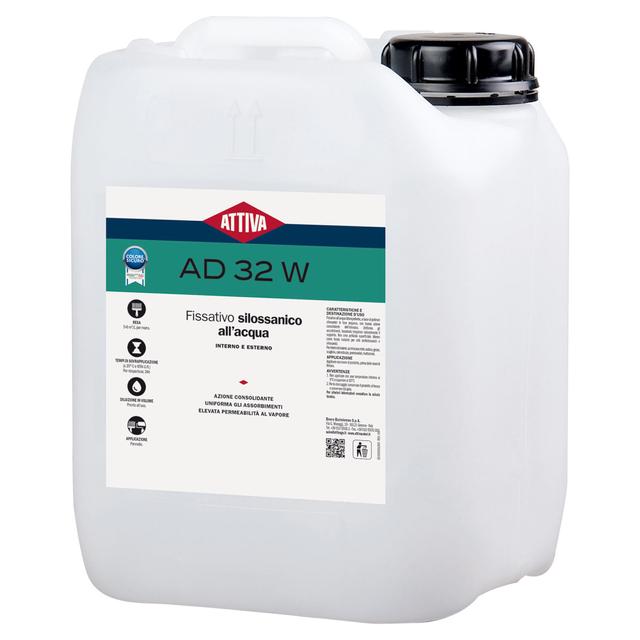 FISSATIVO SILOSSANICO ATTIVA AD32W 15 l ALL'ACQUA PER ESTERNO 5-6 m² CON 1 l | Tecnomat FISSATIVO SILOSSANICO ATTIVA AD32W 15 l ALL'ACQUA PER ESTERNO 5-6 m² CON 1 l - 2 | Tecnomat
