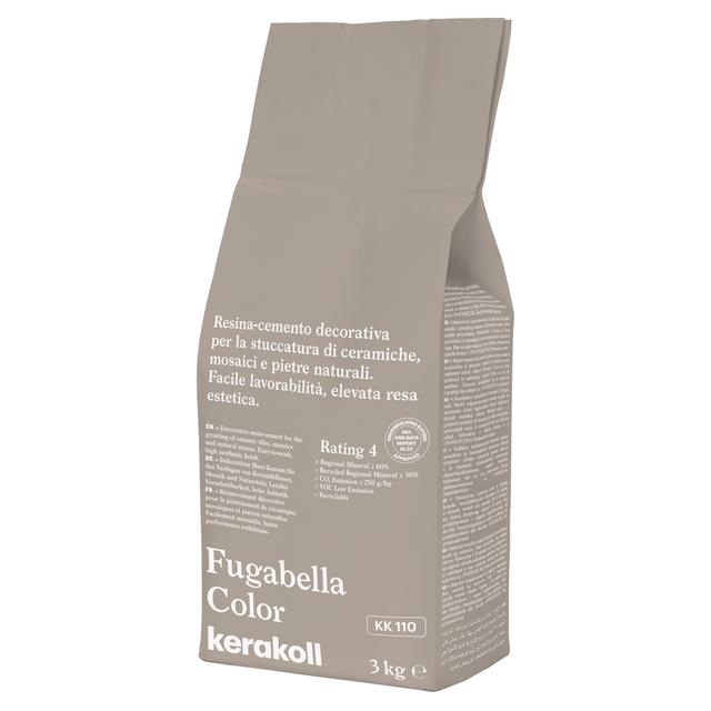 STUCCO FUGABELLA COLOR KERAKOLL KK 110 3kg FUGA 0-20 mm USO INTERNO ED ESTERNO | Tecnomat STUCCO FUGABELLA COLOR KERAKOLL KK 110 3kg FUGA 0-20 mm USO INTERNO ED ESTERNO | Tecnomat