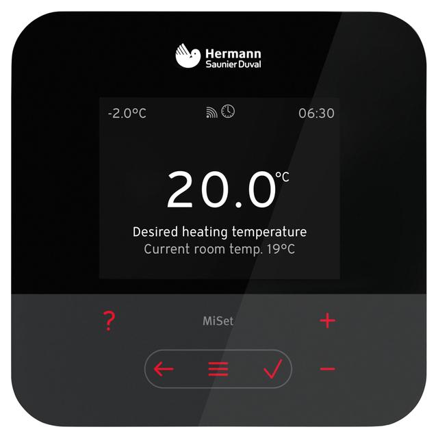 CRONOTERMOSTATO HERMANN SAUNIER DUVAL MISET MODULANTE 0020260998 COLLEGAMENTO eBUS | Tecnomat CRONOTERMOSTATO HERMANN SAUNIER DUVAL MISET MODULANTE 0020260998 COLLEGAMENTO eBUS - 2 | Tecnomat
