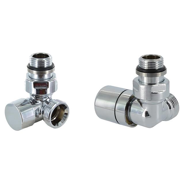 KIT VALVOLA TERMOSTATIZZABILE DETENTORE A ANGOLO DX FIRST POLETTI 1/2'' CROMO ATTACCO EK | Tecnomat KIT VALVOLA TERMOSTATIZZABILE DETENTORE A ANGOLO DX FIRST POLETTI 1/2'' CROMO ATTACCO EK - 2 | Tecnomat