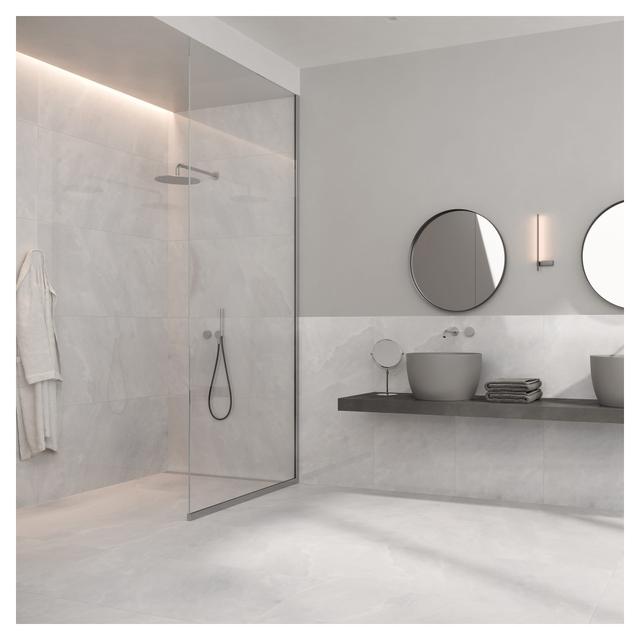 RIVESTIMENTO PIETRA DI SALE BIANCO 119,2x59,6x0,9 cm R9 RETT GRES PORCELLANATO | Tecnomat RIVESTIMENTO PIETRA DI SALE BIANCO 119,2x59,6x0,9 cm R9 RETT GRES PORCELLANATO - 2 | Tecnomat
