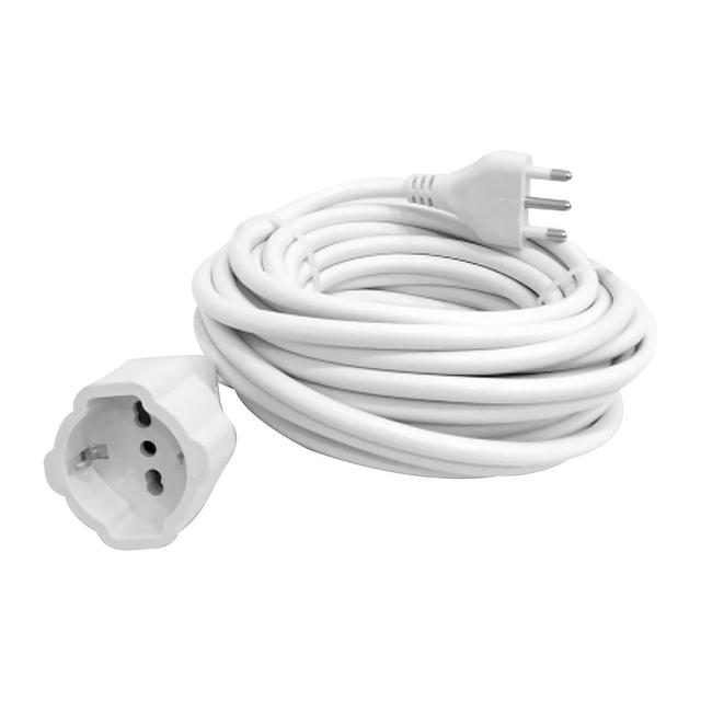 PROLUNGA 10 m SPINA 16A PRESA 10/16A SEZIONE 3x1,5 mm BIANCA | Tecnomat PROLUNGA 10 m SPINA 16A PRESA 10/16A SEZIONE 3x1,5 mm BIANCA | Tecnomat
