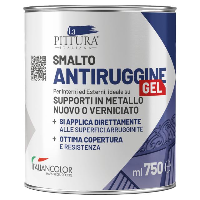 SMALTO ANTIRUGGINE BRILLANTE IN GEL LPI 0,75 l NERO RESA 12-13 m²/l PRONTO USO | Tecnomat SMALTO ANTIRUGGINE BRILLANTE IN GEL LPI 0,75 l NERO RESA 12-13 m²/l PRONTO USO - 2 | Tecnomat