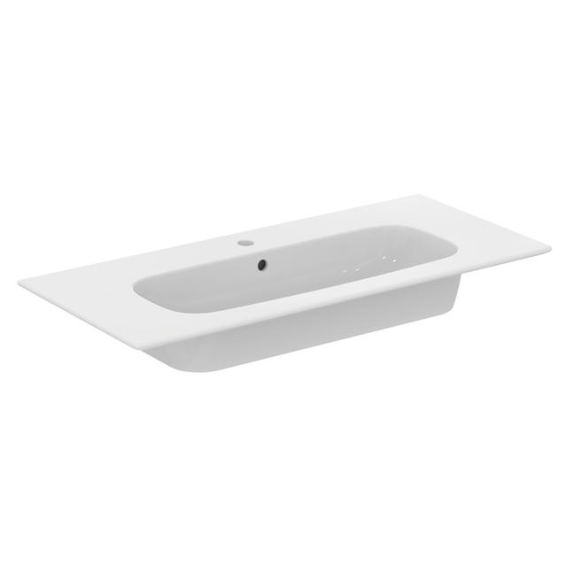 LAVABO MONOBLOCCO IS 1 VASCA 81x18x51cm (LxHxP) IN CERAMICA BIANCO | Tecnomat LAVABO MONOBLOCCO IS 1 VASCA 81x18x51cm (LxHxP) IN CERAMICA BIANCO - 2 | Tecnomat