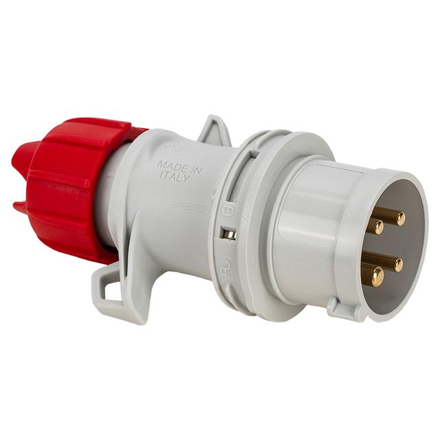 SPINA INDUSTRIALE FANTON ARGO 3P+T 16A 380-415V 6H IP54 CABLAGGIO A VITE | Tecnomat SPINA INDUSTRIALE FANTON ARGO 3P+T 16A 380-415V 6H IP54 CABLAGGIO A VITE - 2 | Tecnomat