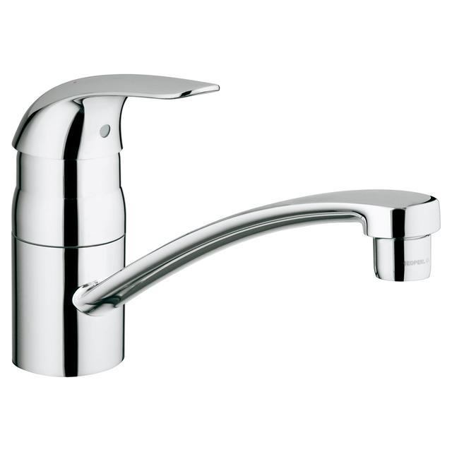 MISCELATORE LAVELLO GROHE EUROECO CROMO BOCCA BASSA CARTUCCIA CERAMICA Ø 35 mm 32750000 | Tecnomat MISCELATORE LAVELLO GROHE EUROECO CROMO BOCCA BASSA CARTUCCIA CERAMICA Ø 35 mm 32750000 - 2 | Tecnomat