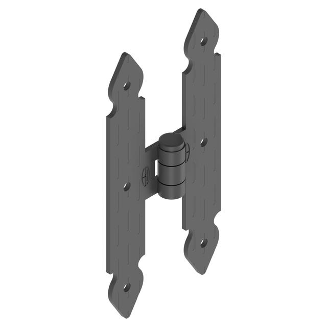 BANDELLA A DOPPIA T PERNO SFILABILE 20 cm CATAFORESI VERNICIATO NERO | Tecnomat BANDELLA A DOPPIA T PERNO SFILABILE 20 cm CATAFORESI VERNICIATO NERO - 2 | Tecnomat