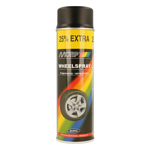 SMALTO SPRAY MOTIP PER CERCHIONI NERO OPACO 500 ml ELEVATA RESISTENZA | Tecnomat SMALTO SPRAY MOTIP PER CERCHIONI NERO OPACO 500 ml ELEVATA RESISTENZA | Tecnomat