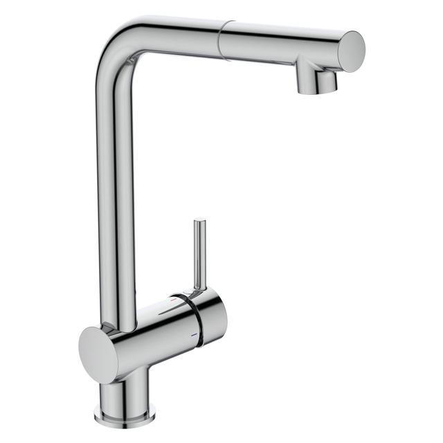 MISCELATORE LAVELLO IDEAL STANDARD GIOVO CROMO BOCCA ALTA A SQUADRA DOCCETTA ESTRAIBILE | Tecnomat MISCELATORE LAVELLO IDEAL STANDARD GIOVO CROMO BOCCA ALTA A SQUADRA DOCCETTA ESTRAIBILE - 2 | Tecnomat