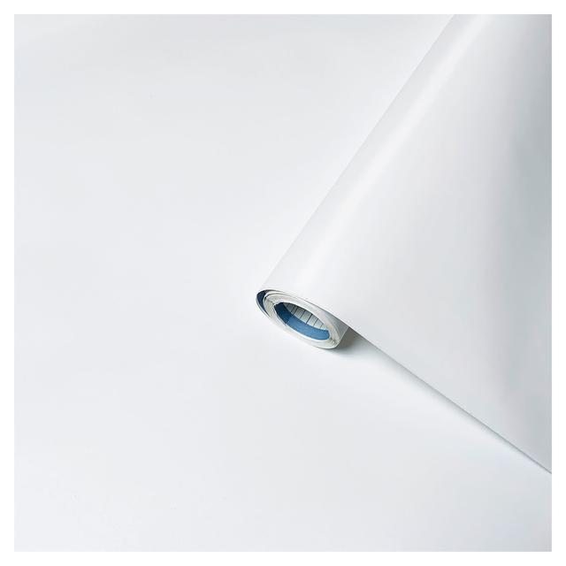RIVESTIMENTO ADESIVO VENILIA 67,5cm x 2m POSA FACILE NO BOLLE COLORE BIANCO OPACO | Tecnomat RIVESTIMENTO ADESIVO VENILIA 67,5cm x 2m POSA FACILE NO BOLLE COLORE BIANCO OPACO - 2 | Tecnomat