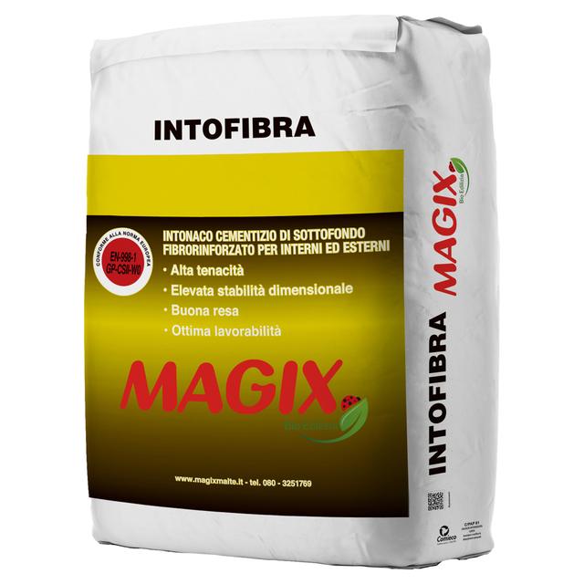 INTONACO DI FONDO CEMENTIZIO INTOFIBRA GRIGIO 25 kg | Tecnomat INTONACO DI FONDO CEMENTIZIO INTOFIBRA GRIGIO 25 kg - 2 | Tecnomat