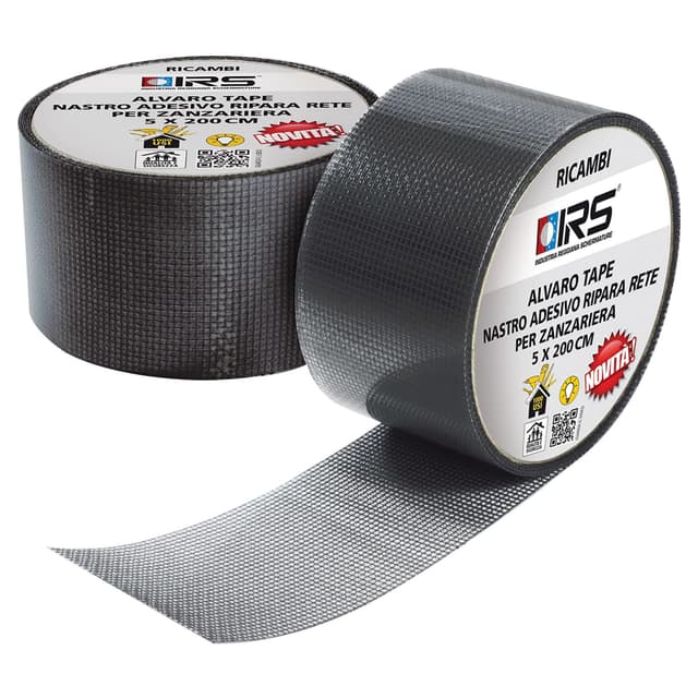 NASTRO ADESIVO IN FIBRA DI VETRO PER RIPARAZIONE TELI ZANZARIERE 5x200 cm | Tecnomat NASTRO ADESIVO IN FIBRA DI VETRO PER RIPARAZIONE TELI ZANZARIERE 5x200 cm - 2 | Tecnomat
