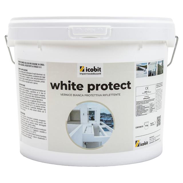 VERNICE BIANCA PER PROTEZIOEN GUAINE WHITE PROTECT ICOBIT 5 kg 2,5 m² CON 1 kg | Tecnomat VERNICE BIANCA PER PROTEZIOEN GUAINE WHITE PROTECT ICOBIT 5 kg 2,5 m² CON 1 kg - 2 | Tecnomat