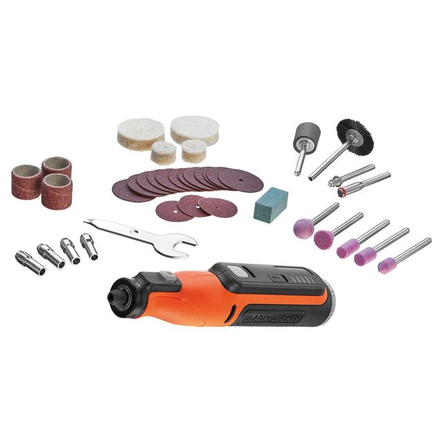 MINIUTENSILE MULTIFUNZIONE B&D 7,2 V LITIO BCRT8I-XJ 37 ACCESSORI | Tecnomat MINIUTENSILE MULTIFUNZIONE B&D 7,2 V LITIO BCRT8I-XJ 37 ACCESSORI | Tecnomat