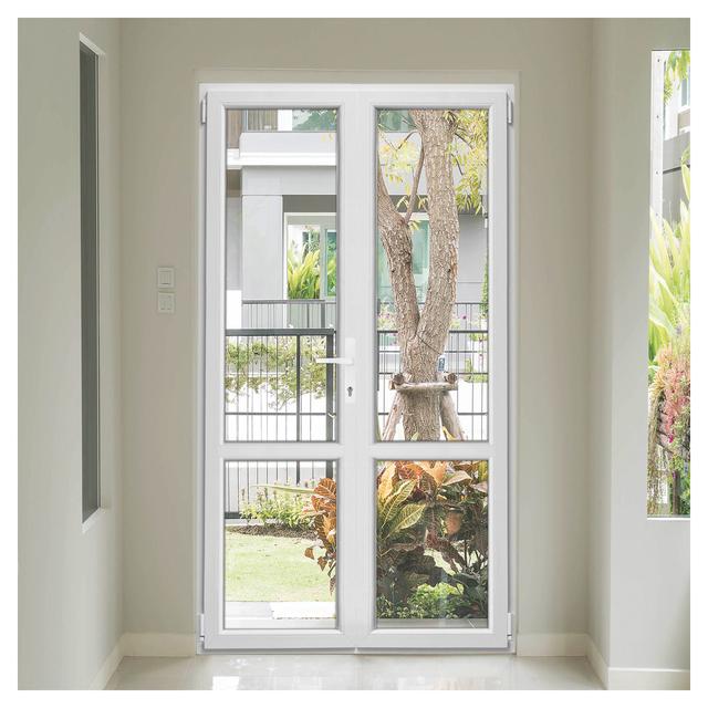 PORTA FINESTRA IN PVC BIANCA 2 ANTE CON SERRATURA 120x220 cm (LxH) | Tecnomat PORTA FINESTRA IN PVC BIANCA 2 ANTE CON SERRATURA 120x220 cm (LxH) | Tecnomat